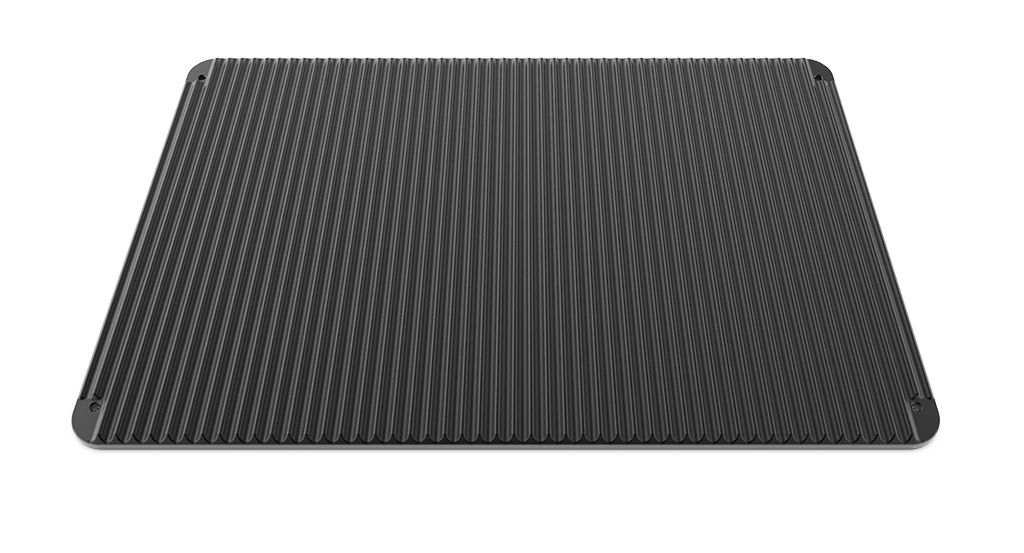 Non-stick Bageplade Fakiro 40 x 60 cm med rillet side og flad side (Pizza/Focaccia/kød)