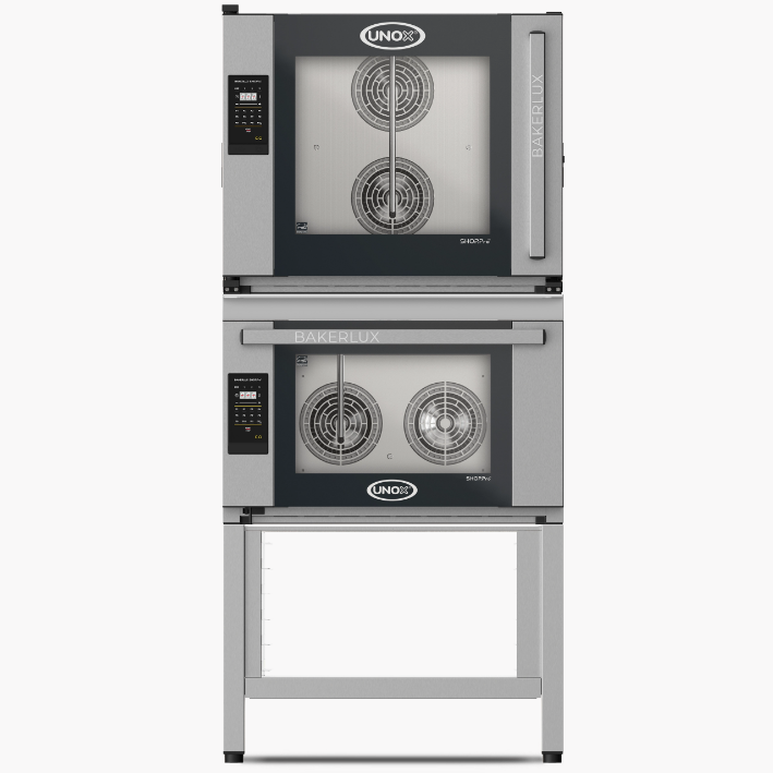 Medium koncept 1: Bakerlux GO, uden damp, 4 og 6 plader (60 x 40 cm) på stativ