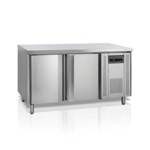 Kølebord til 60 x 40 cm bakker BK210 fra Tefcold (Evt. med skuffer)