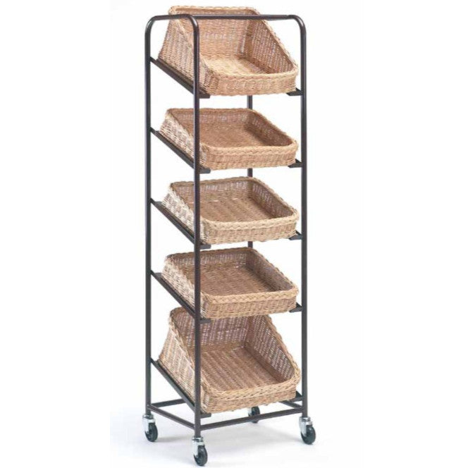 Kurvestativ med 5 kurve 44 x 40 cm