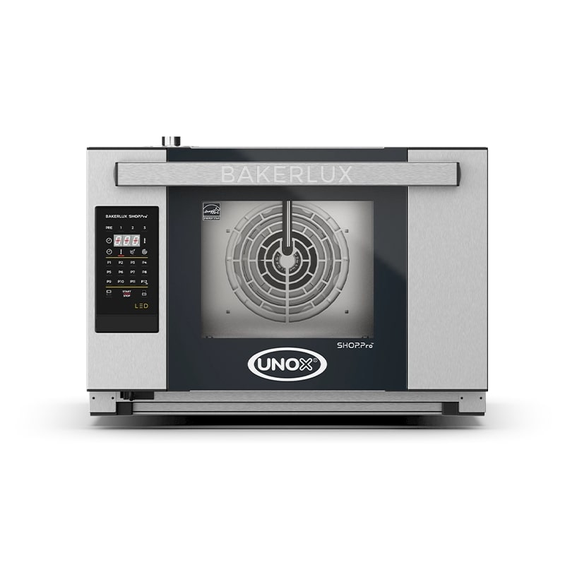 Unox Bakerlux LED - 3 plader - 46 x 33 cm (med damp)