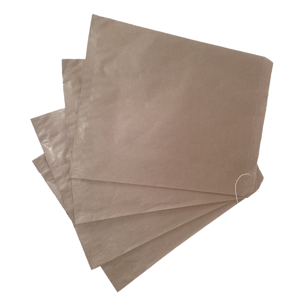 Brødpose 29,5 x 24 cm, brun papir (500 stk.)